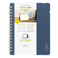 PLUS STAND DIARY B6 VARIANT NAVY 2027 (22480006)