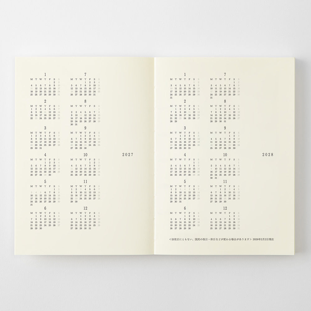 MD DIARY 2027 A6 (22486006)