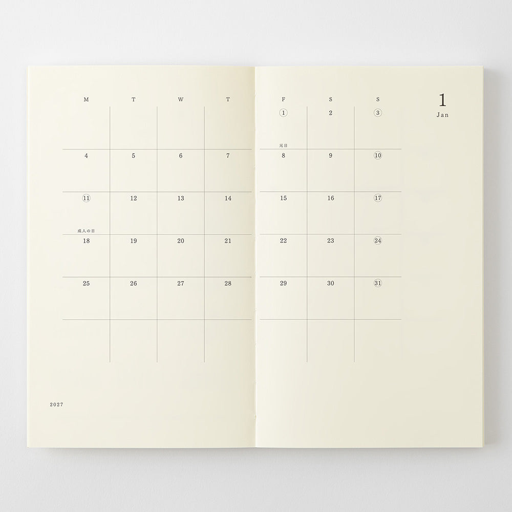 MD DIARY 2027 B6 SLIM (22487006)