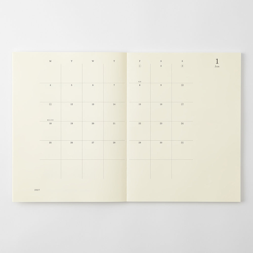 MD DIARY 2027  A4 VARIANT THIN (22490006)