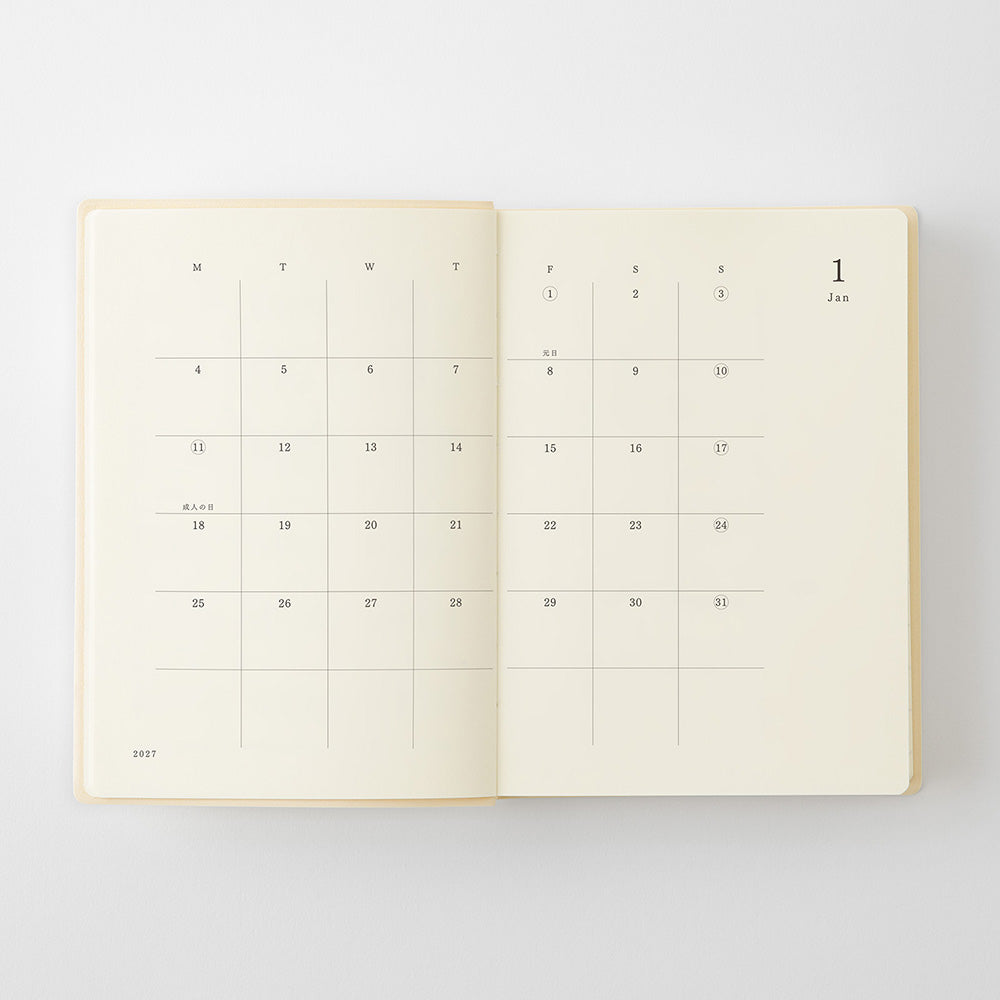 MD DIARY 2027 A6 1DAY 1PAGE (22491006)