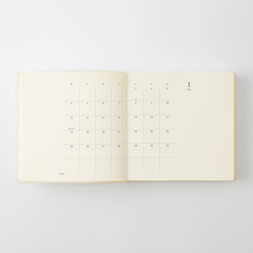 MD DIARY 2027 A5 SQUARE 1DAY 1PAGE (22492006)