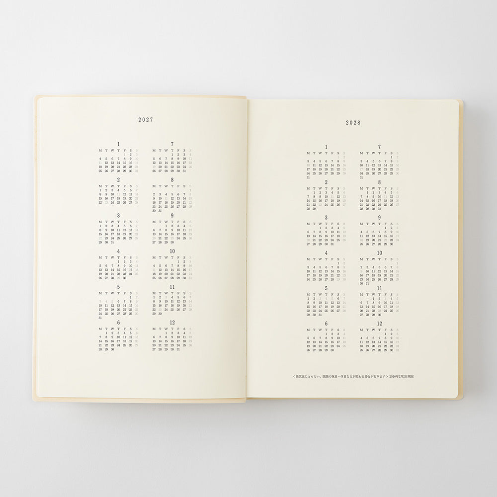 MD DIARY 2027 A5 1DAY 1PAGE (22493006)