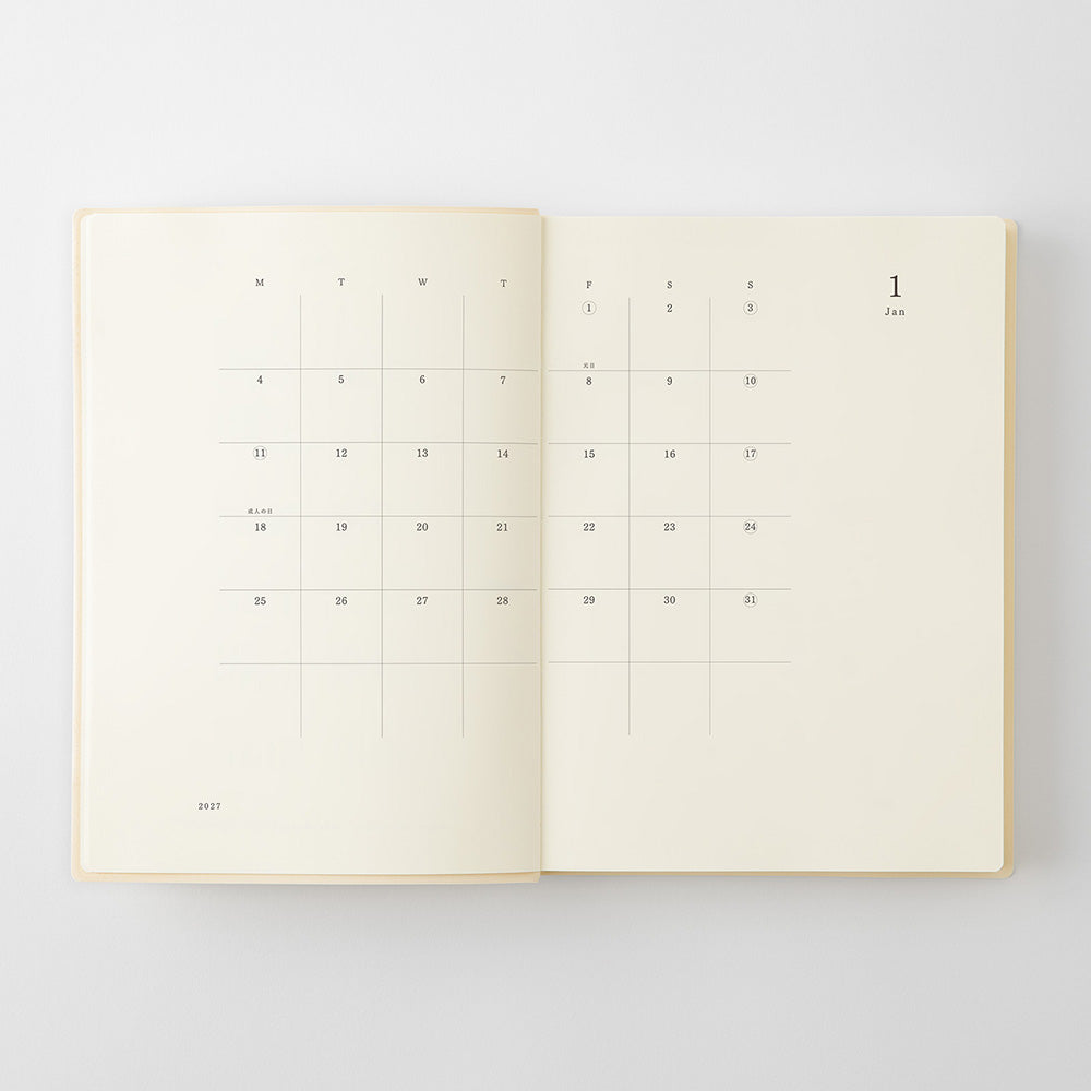 MD DIARY 2027 A5 1DAY 1PAGE (22493006)