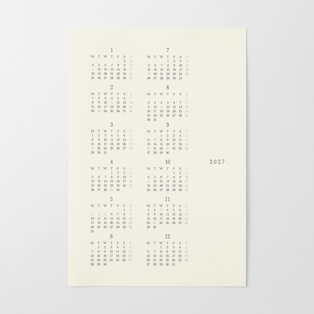 MD DIARY STICKER M 2027 (22495006)