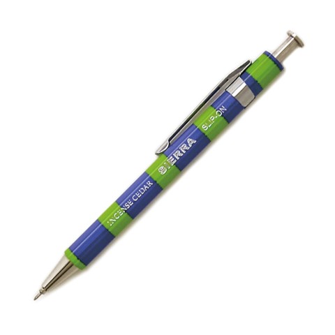 SIERRA WOODEN BALLPOINT PEN S BL/GRN