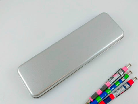 SLIP-ON NEW FLAT PEN CASE 2.4 X 7.9 IN