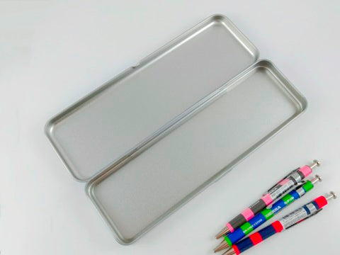 SLIP-ON NEW FLAT PEN CASE 2.4 X 7.9 IN