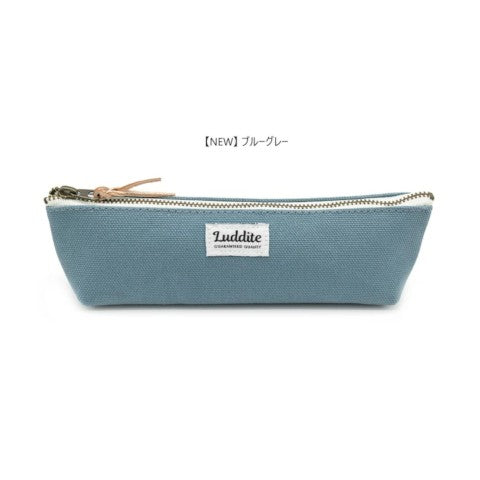 NO.8 CANVAS BOAT PEN CASE - BLUE GRAY