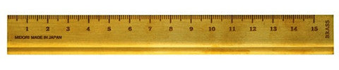 BRASS CM RULER
