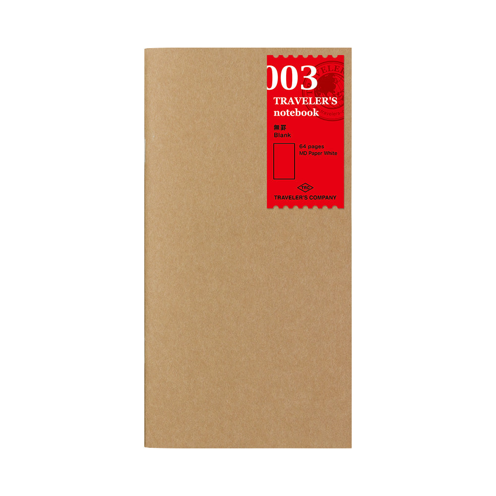 003 REGULAR SIZE REFILL BLANK