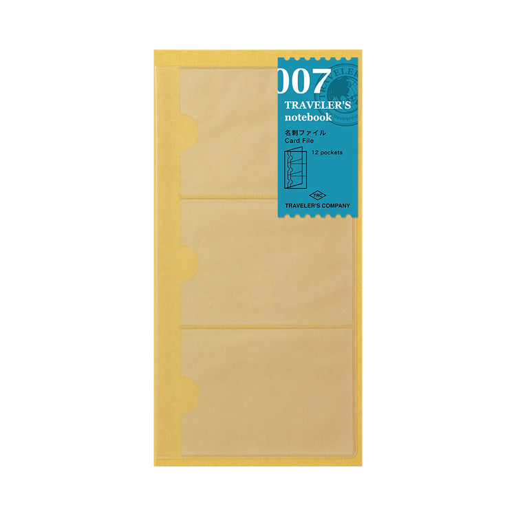 007 REGULAR SIZE REFILL CARD FILE