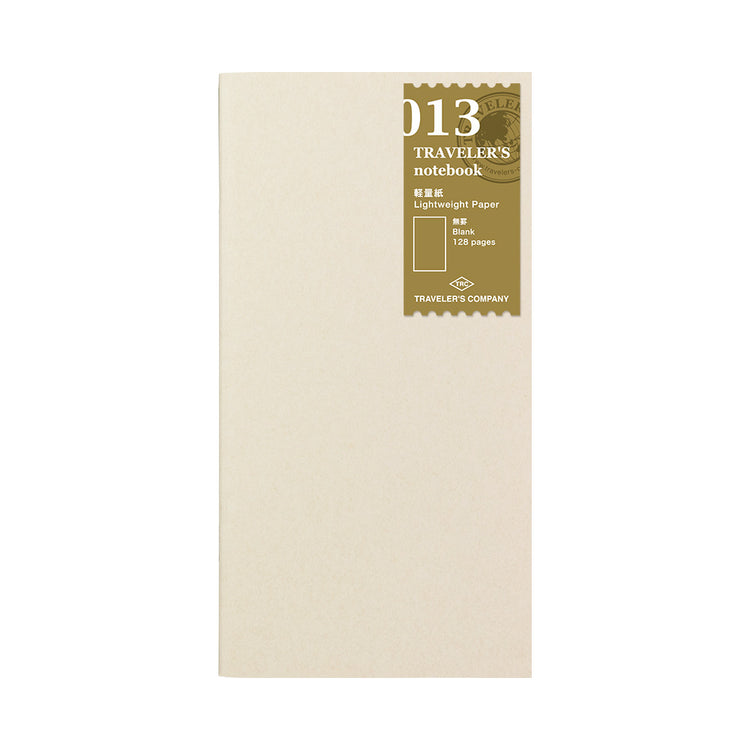013 REGULAR SIZE REFILL LIGHT PAPER NOTEBOOK