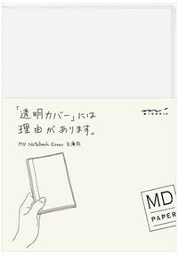 MD NOTEBOOK A6 CLEAR COVER