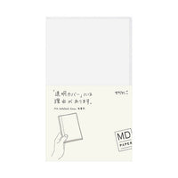MD NOTEBOOK B6 SLIM CLEAR COVER