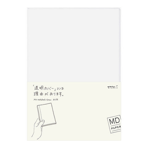 MD NOTEBOOK A5 CLEAR COVER
