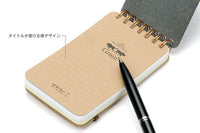 GRAIN MEMO PAD BLACK