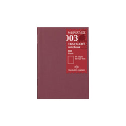 P03 PASSPORT SIZE REFILL MD PAPER BLANK
