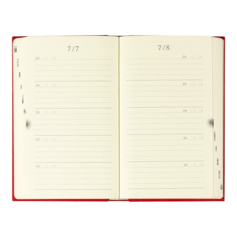 DIARY 5 YEARS GATE RED