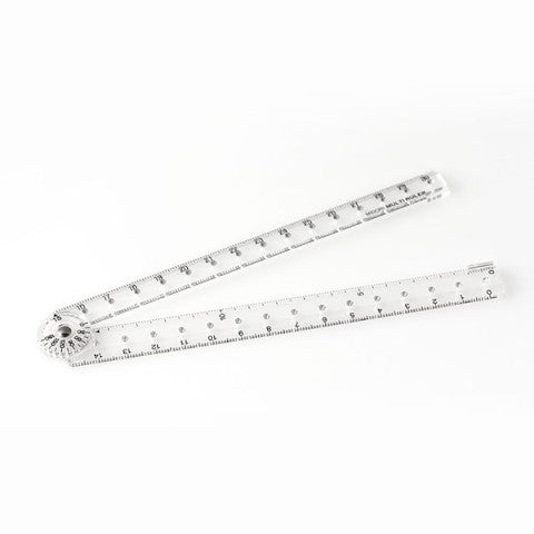 MULTI RULER 30CM CLEAR