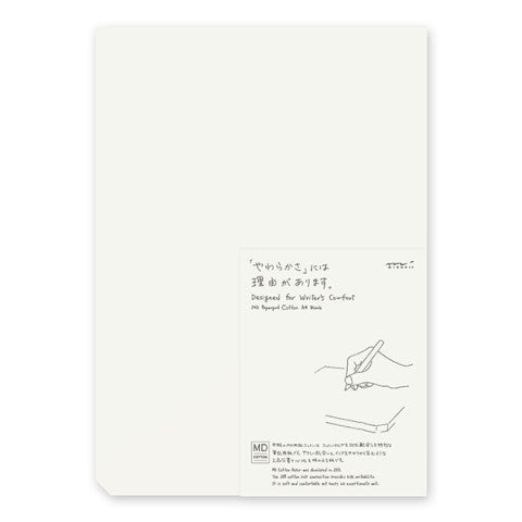 MD PAPER PAD COTTON A4 BLANK