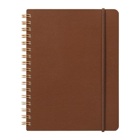 GRAIN NOTEBOOK B6 DARK BROWN