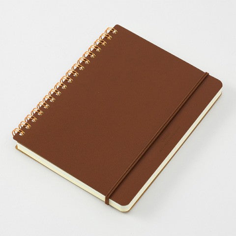 GRAIN NOTEBOOK B6 DARK BROWN