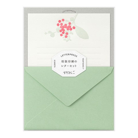LETTER SET 460 PRESS BOUQUET RED