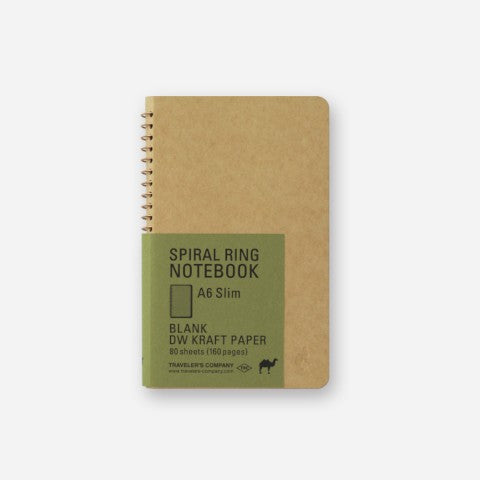 A6 SLIM BLANK DW KRAFT PAPER