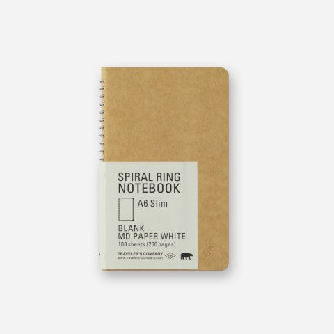 A6 SLIM BLANK MD PAPER WHITE