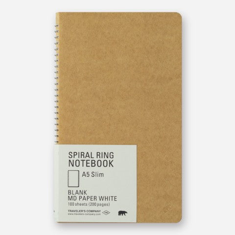 A5 SLIM BLANK MD PAPER WHITE