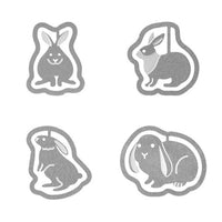 ETCHING CLIPS RABBIT