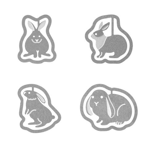 ETCHING CLIPS RABBIT