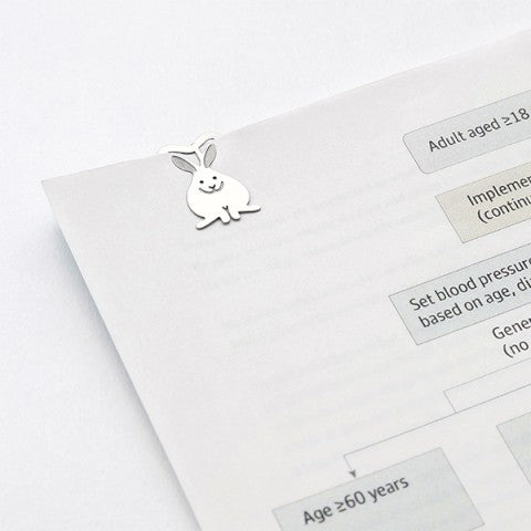 ETCHING CLIPS RABBIT