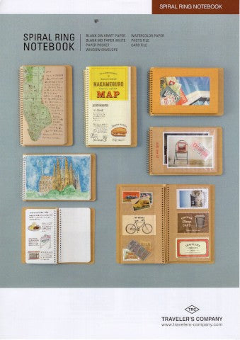 TRC SPIRAL RING NOTEBOOK OFFICIAL CATALOG ENGLISH