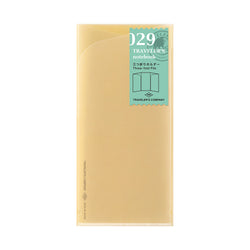 029 REGULAR SIZE THREE-FOLD FILE