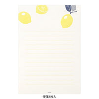 LETTER SET 476 LETTERPRESS LEMON