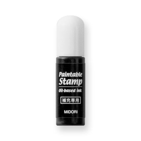 PAINTABLE STAMP REFILL INK BLACK