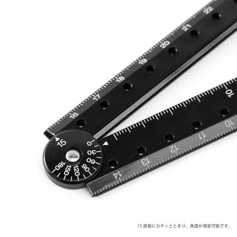 MULTI RULER 30CM BLACK