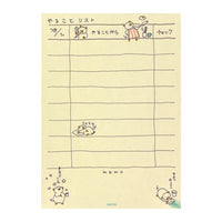 MIDORI TO DO MEMO PAD - PIG