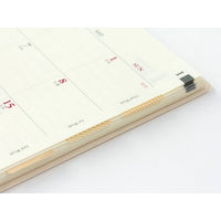 MIDORI CHIRATTO INDEX TAB - LARGE - GOLD PATTERN