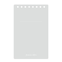MIDORI DIAMOND MEMO PAD - MEDIUM 3" X 4.7" - 5 MM GRAPH - 40 SHEETS - BLUE