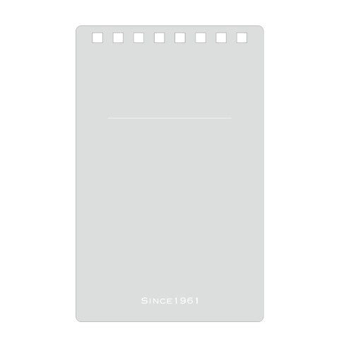 MIDORI DIAMOND MEMO PAD - MEDIUM 3" X 4.7" - 5 MM GRAPH - 40 SHEETS - BLUE