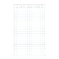 MIDORI DIAMOND MEMO PAD - MEDIUM 3" X 4.7" - 5 MM GRAPH - 40 SHEETS - BLUE
