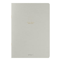 MIDORI SOFT COLOR NOTEBOOK - A5 - DOT GRID - GRAY