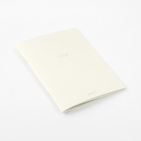 MIDORI SOFT COLOR NOTEBOOK - A5 - DOT GRID - WHITE
