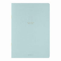 MIDORI SOFT COLOR NOTEBOOK - A5 - DOT GRID - BLUE