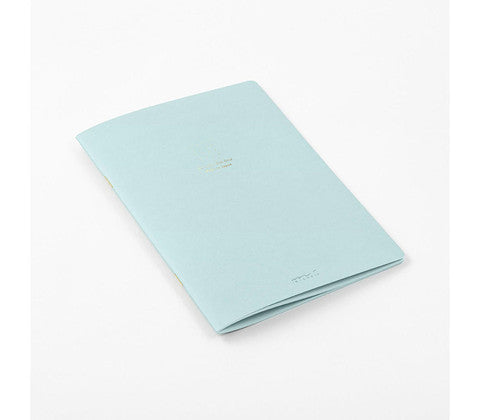 MIDORI SOFT COLOR NOTEBOOK - A5 - DOT GRID - BLUE