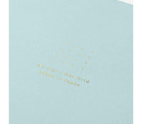 MIDORI SOFT COLOR NOTEBOOK - A5 - DOT GRID - BLUE