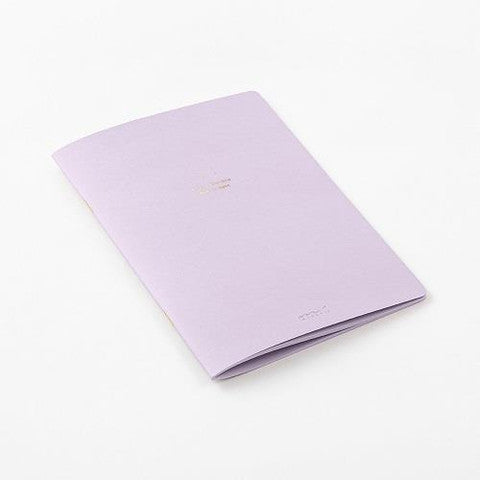 MIDORI SOFT COLOR NOTEBOOK - A5 - DOT GRID - PURPLE